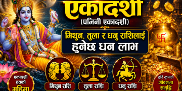 ३ वर्षमा एकफेर आउने एकादशी (पद्मिनी एकादशी), मिथुन, तुला र धनु राशिलाई हुनेछ धन लाभ